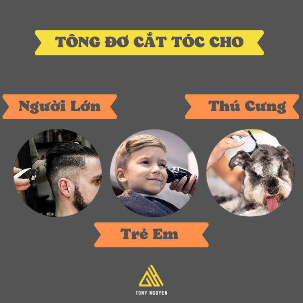 Tông Đơ Cắt Tóc KM809A – Dòng Tông Đơ Chuyên Nghiệp Giá Rẻ, Có Hiển Thị Pin - Ảnh 4