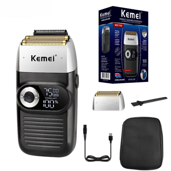 Máy Cạo Khô Kemei KM-2026 Cạo Sát Mịn, Êm Ái - Ảnh 2