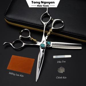 Bộ kéo cắt tóc Tay Hổ - K015