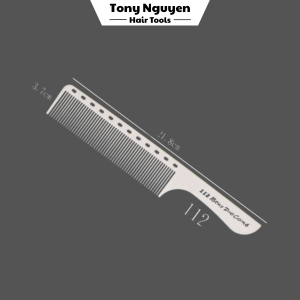 Lược cắt tóc 112 màu trắng - L112